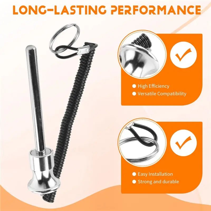 NALFI-Fitness Gym Magnetic Universal Weight Stack Pin With Lanyard Aluminum Alloy Strength Training Gym Equipment Parts