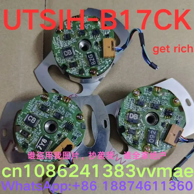 Second-hand test OK,encoder,UTSIH-B17CK  Contact me and I can offer you a discount