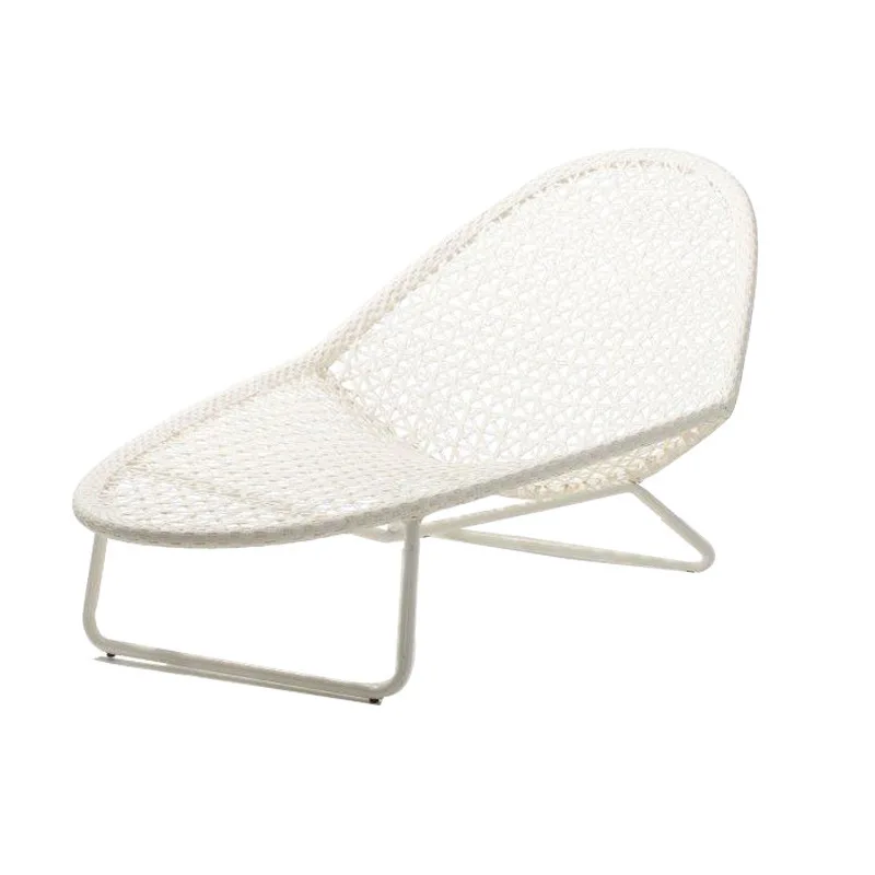 Outdoor Loungers Beach Chairs Outdoor Swimming Pool Rattan Lounges Balcony Terrace Villa Courtyard Leisure