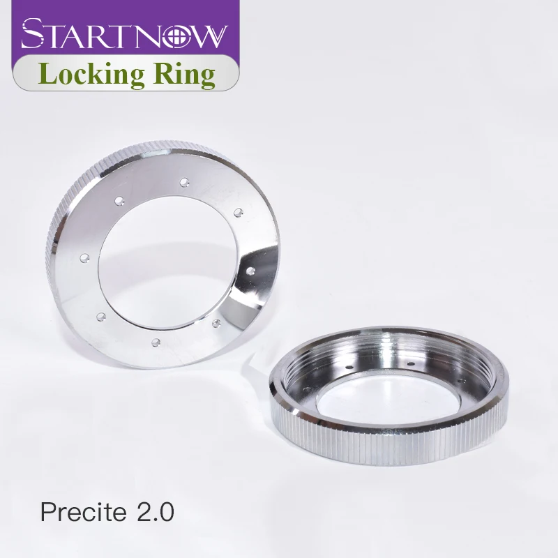 Startnow Ceramic Lock Ring Nut for Precitec Raytools BT240S BM109 BM111 WSX Fiber Laser Head Laser Nozzle Connector Fasten Ring
