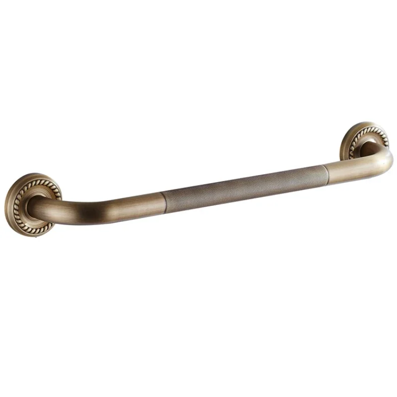 

Bronze Brass 50cm Bathroom Bathtub Toilet Handrail Grab Bar Shower Safety Support Handle