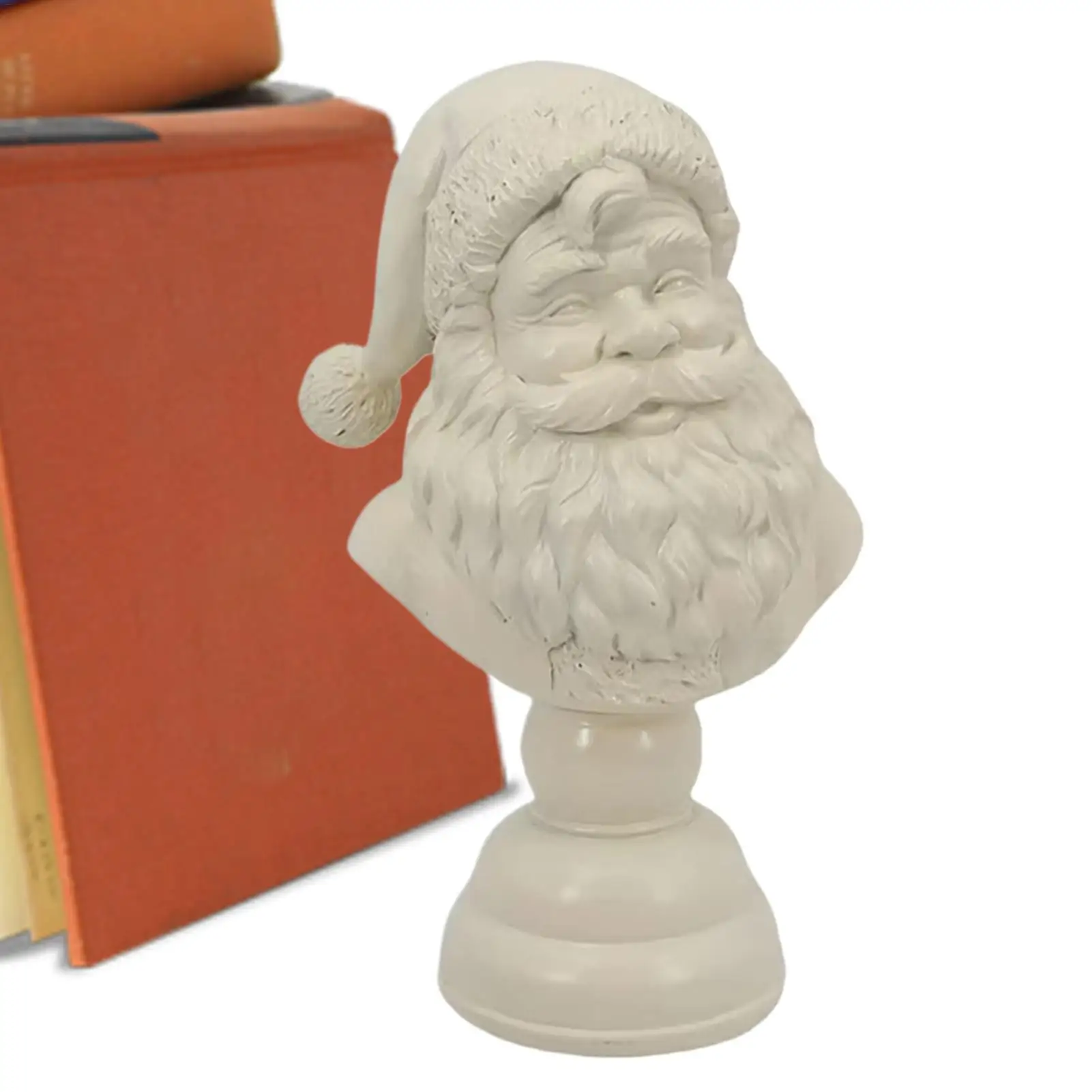 Weihnachtsmann-Figuren, Dekorationen, Harz-Skulptur, Sammlerstücke, Weihnachten, Kunstharz-Statue für Wohnheim, Wohnzimmer, Schlafzimmer, Theke, Party, Winter