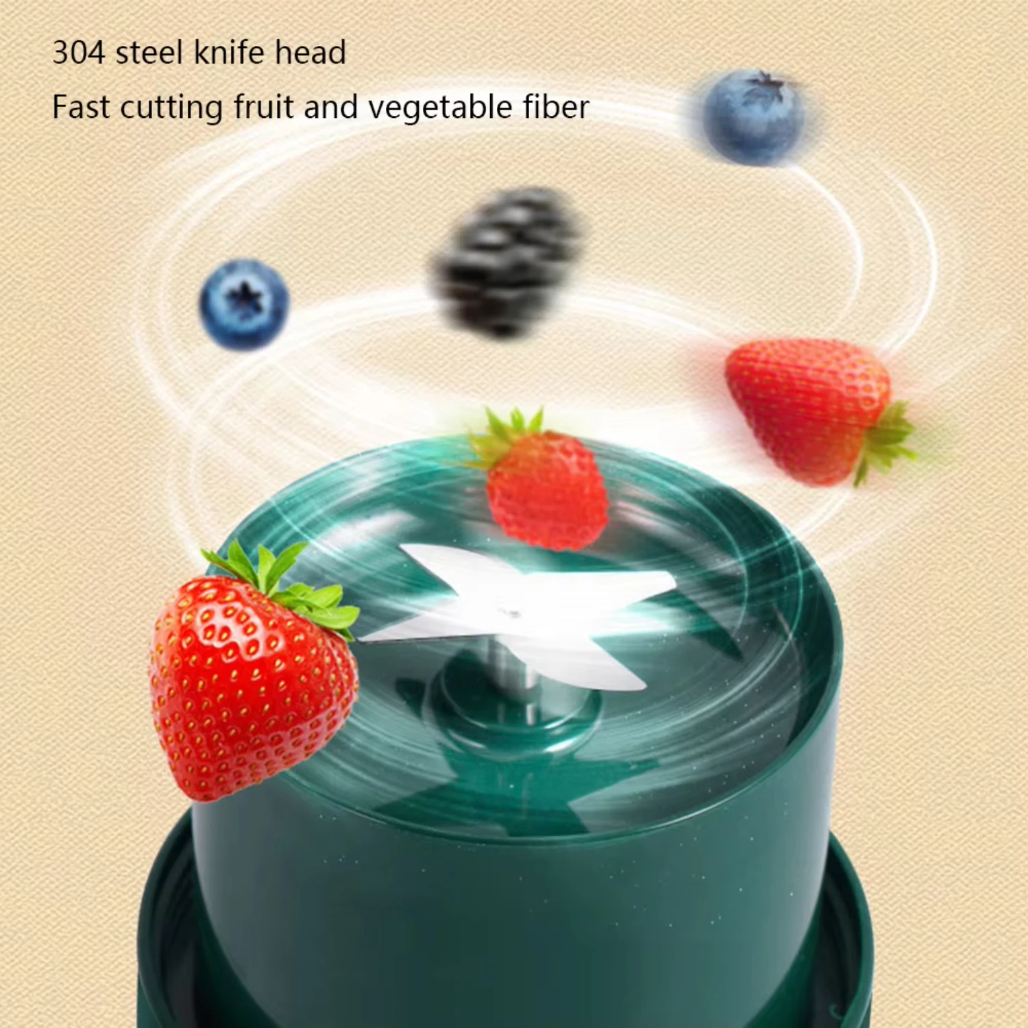 Spremiagrumi portatile Tazza Frullatore 500ml USB Frullatori Spremiagrumi Estrattori di frutta Cucina Alimenti Frullato Macchina per succhi