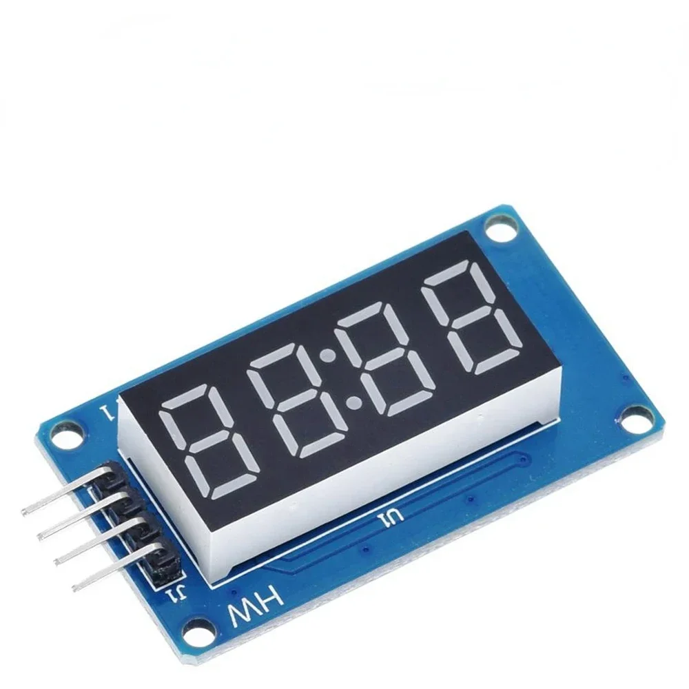 10PCS TM1637 LED Display Module for Arduino 7 Segment 4 Bits 0.36Inch Clock RED Anode Digital Tube Four Serial Driver Board Pack