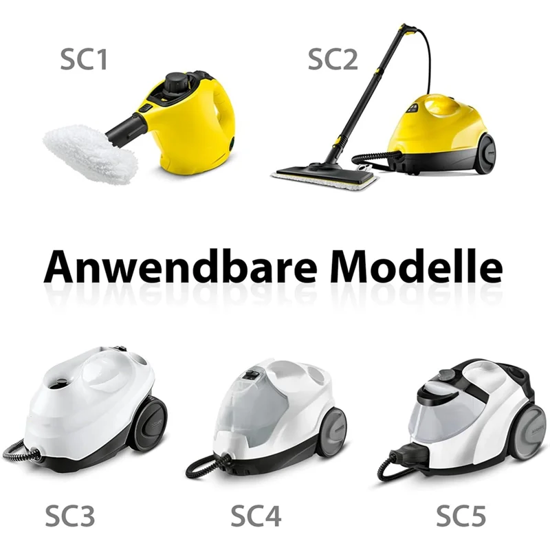 A74G-استبدال الملحقات البخار فرش مستديرة فوهة ستوكات الملابس مجموعة ل Karcher SC1 SC2 SC3 SC4 SC5 منظف البخار