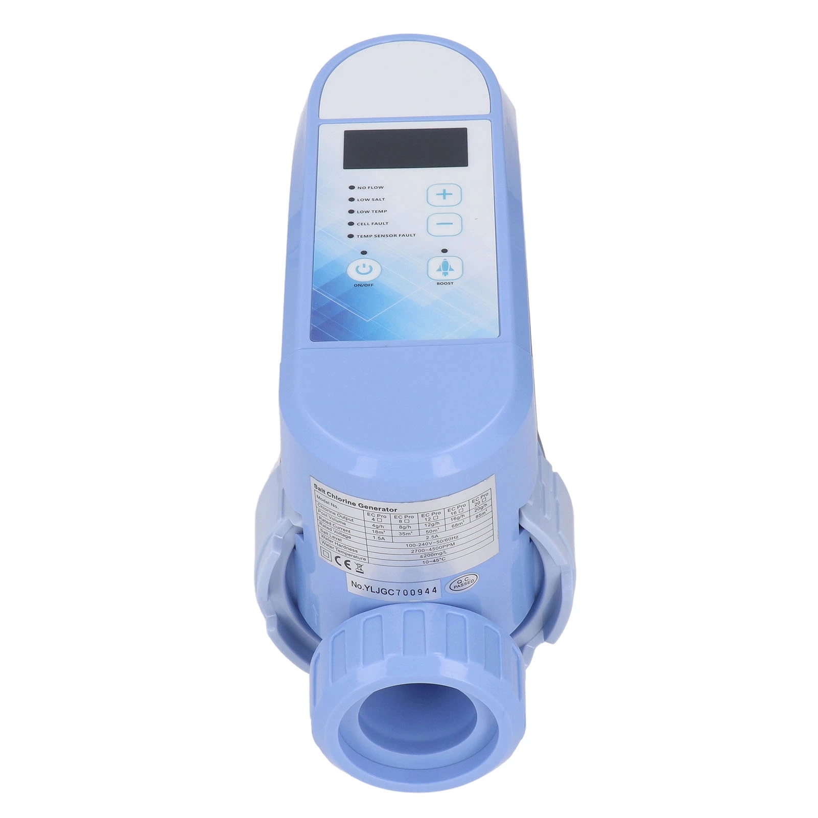 4g 8g 12g 16g 20g Pool Chlorinator System Automatic Self Adapting Operation Saltwater Pool Chlorine Generator for Swimming Pool