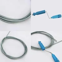 Drain Cleaner Drain Auger Flexible Metal Spring Sink Dredge Auger Plumbing Snake Clog Remover Ultra-long Sewer Dredge 5