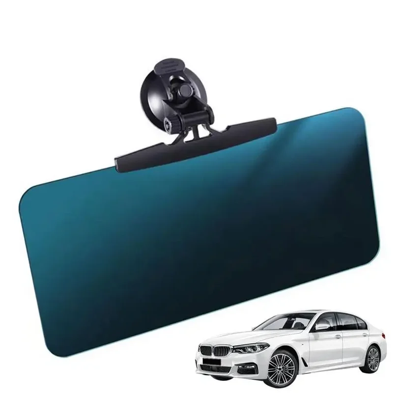 Car Adjustable Sun Visor Suction Cup Anti-Glare Anti-UV Sun Visor SUVs Sun Visor Sunproof Car Visor for Auto Rickshaw Trucks