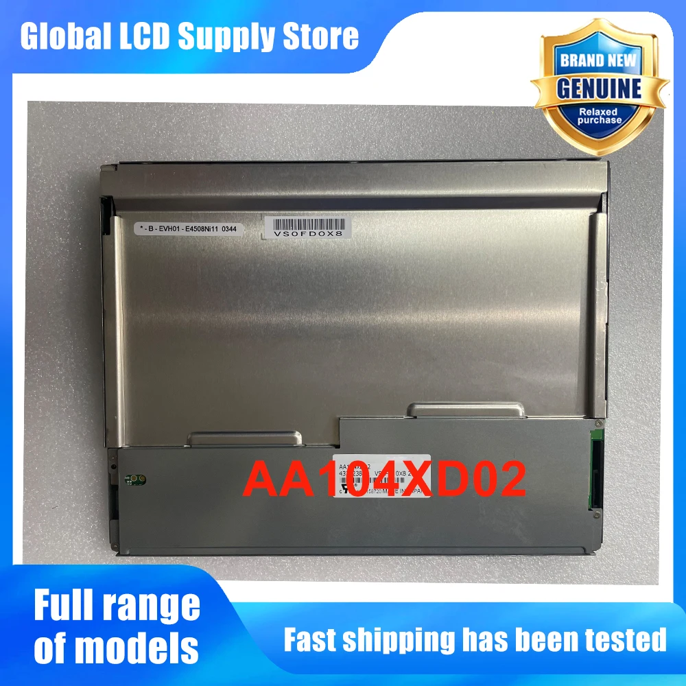 AA104XD02 10.4 Inch LCD Display Screen Panel Original for New and Fully Testsed Befor Shipping
