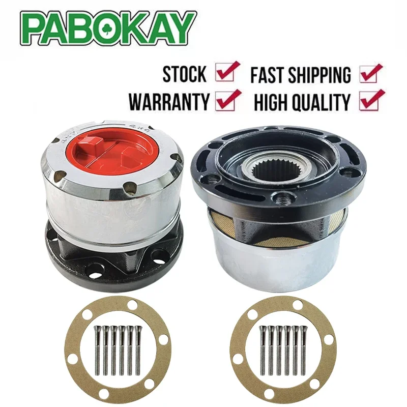 2 pieces X For SSANGYONG Korando II Musso SUV Rexton TD Pick Up Free Wheel Bearing Locking Hubs B035HP AVM450HP