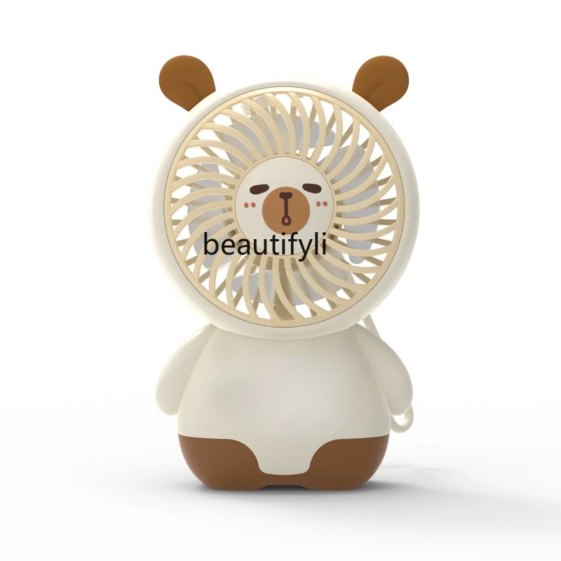 

Handheld Small Fan Student Small Desktop Fan Portable Cute Mini, Charging Fan