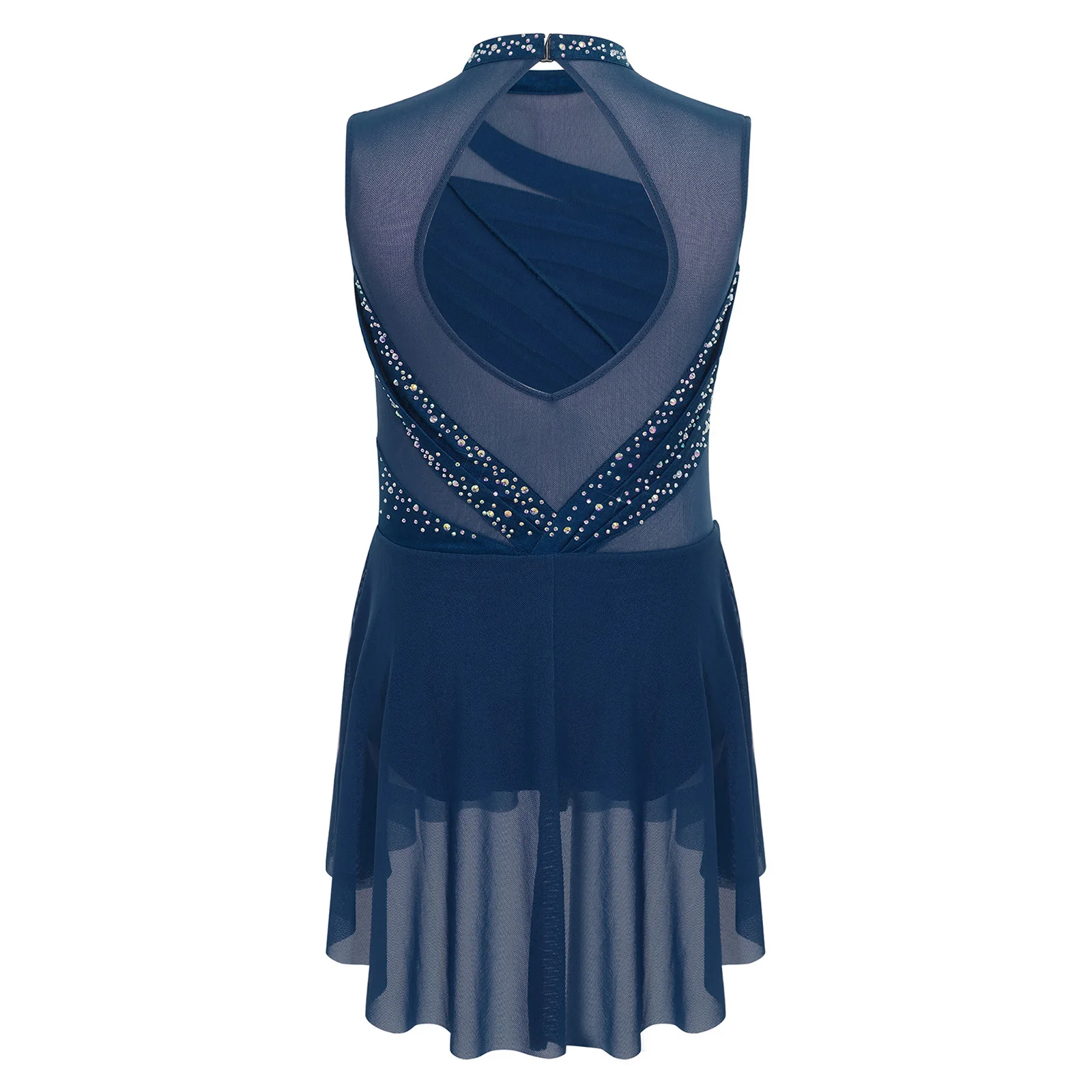 

Детское современное платье для лирического танца для девочек, костюм балерины, балетная юбка-пачка, костюм для фигурного катания, танцевальная одежда для выступлений на сцене