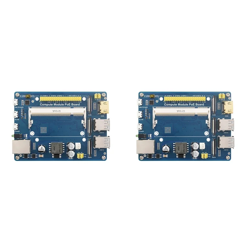 

Ingenious-2X Compute Module Poe Board For Raspberry Pi CM4S CM3 3Lite 3+ 3+Lite Series Core Board Compute Module Expansion Board