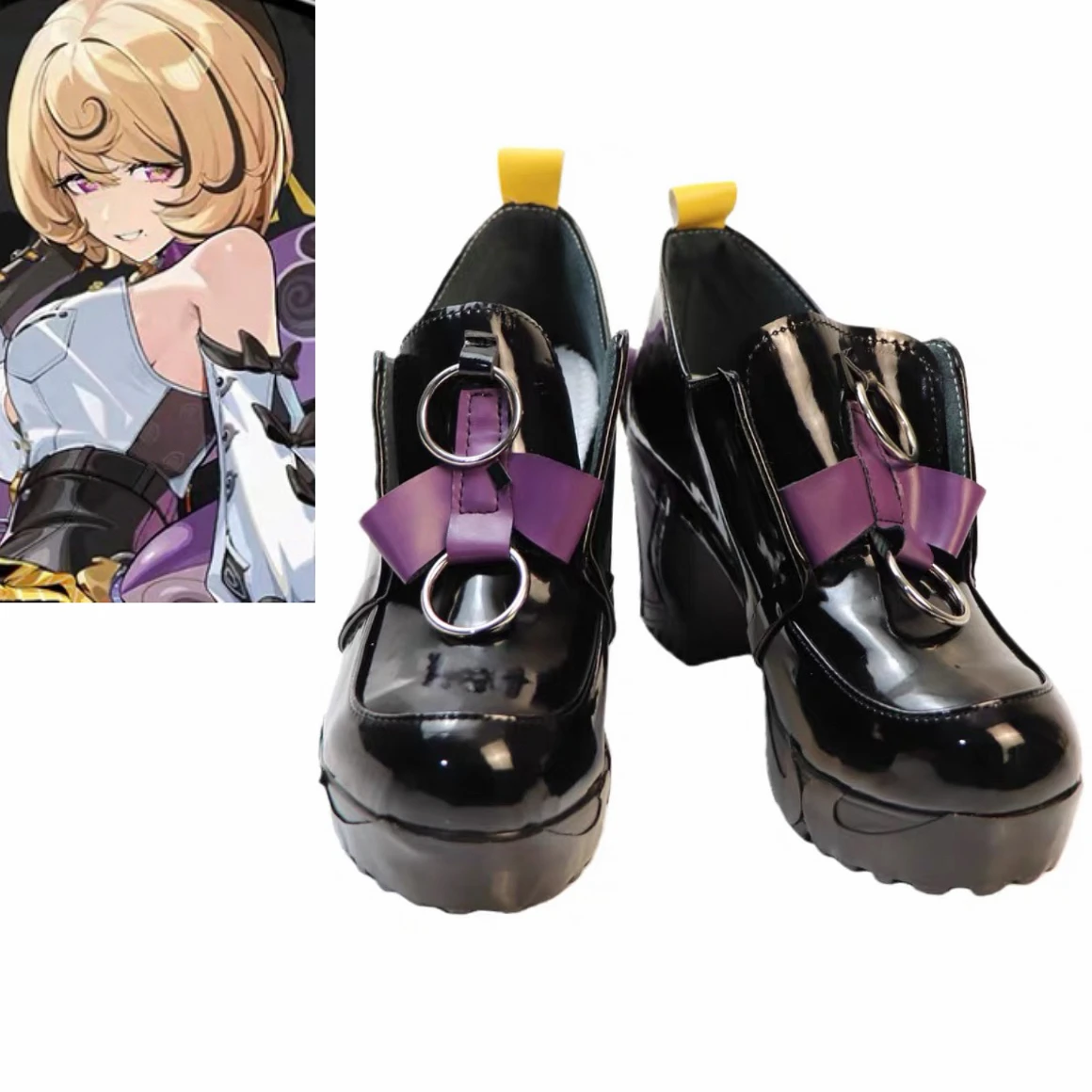

Game Zenless Zone Zero ZZZ Yidhari Cosplay Shoes Carnival Halloween Party Role Play Shoe