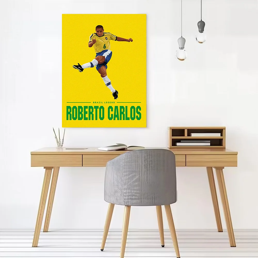 Roberto Carlos Poster Customizable Printed Canvas Painting for Pictures Wall Art Gamer Decoration Living Room Wand Deko Home