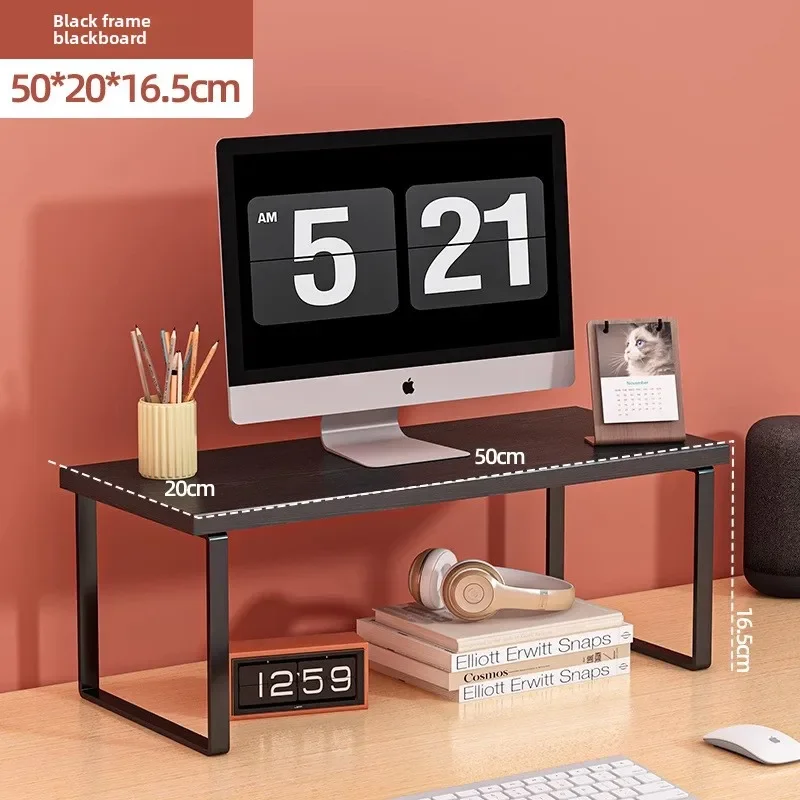 Modern Desktop Height Raiser Computer Desk Storage Shelf Computer Laptop Holder