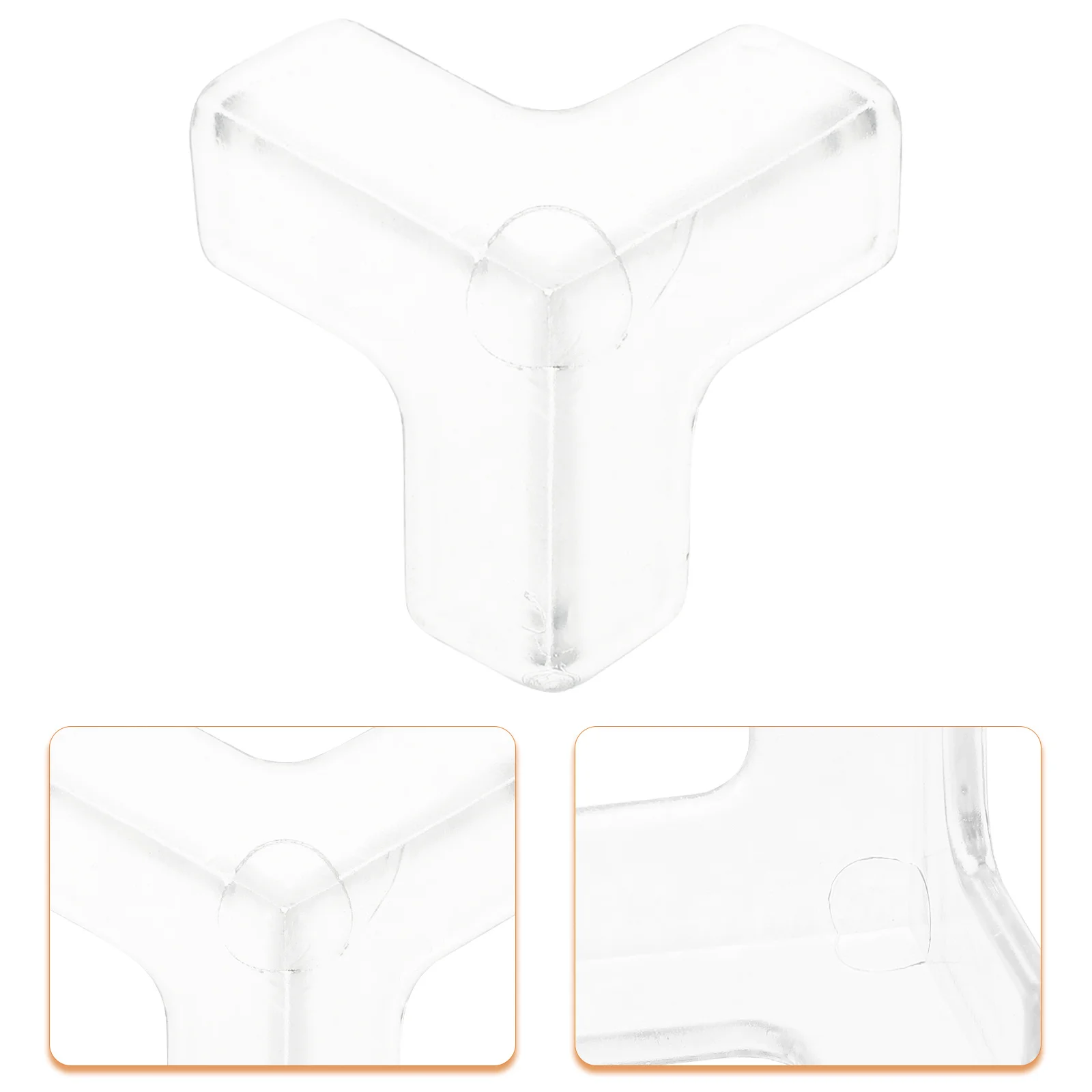 Protectores de esquina transparentes adhesivos, protectores de esquina de muebles adhesivos transparentes acolchados y gruesos, parachoques de seguridad para mesa y escritorio, 16 Uds.