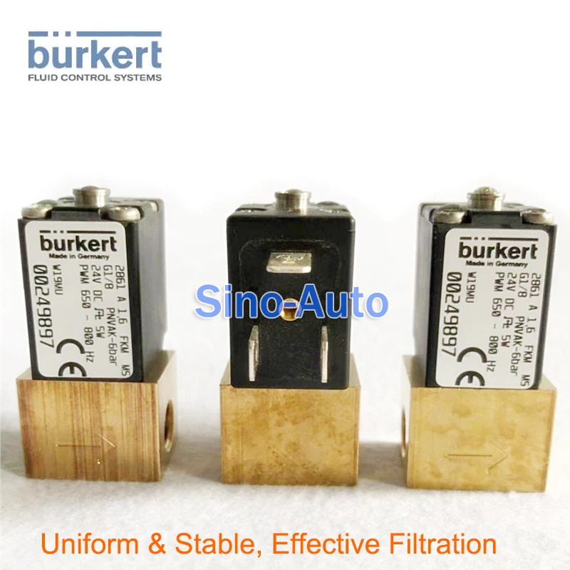 

Немецкий Burkert 2861 электромагнитный пропорциональный клапан пропорциональный регулирующий клапан 00249897