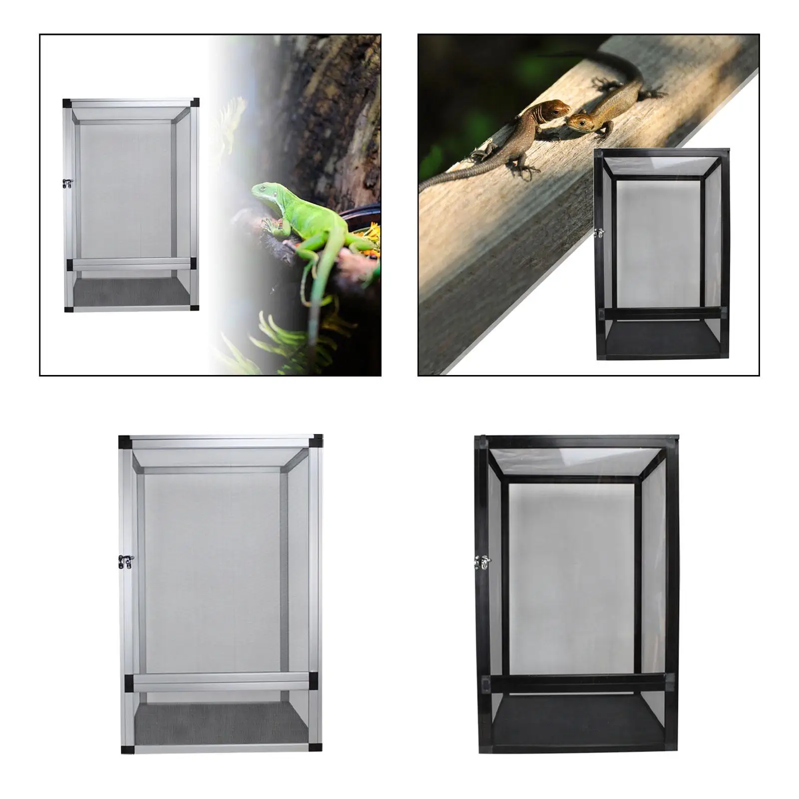 

Клетка для рептилий, прочный, 360° ° Спостера за Змея Маленькие Черепахи Гекон