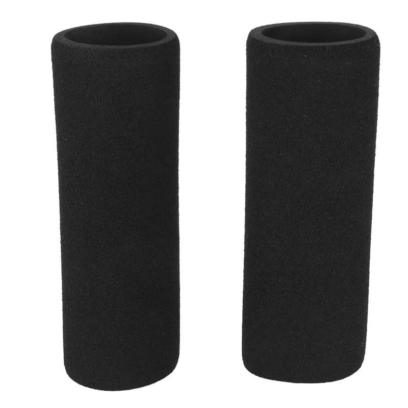 3X Motorbike Motorcycle Slip-On Foam Anti Vibration Comfort Handlebar Grip Cover