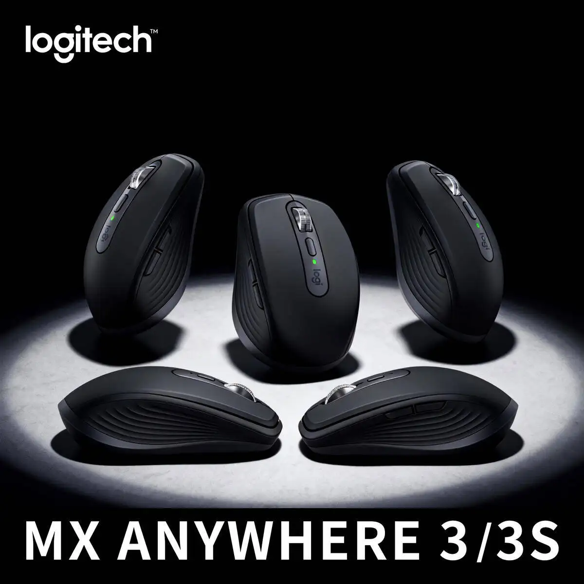 

Ergonomic Grip Logitech MX Anywhere 3S Mouse Wireless 8K DPI Silent Click Rechargeable for PC Mac Office Gaming Travel