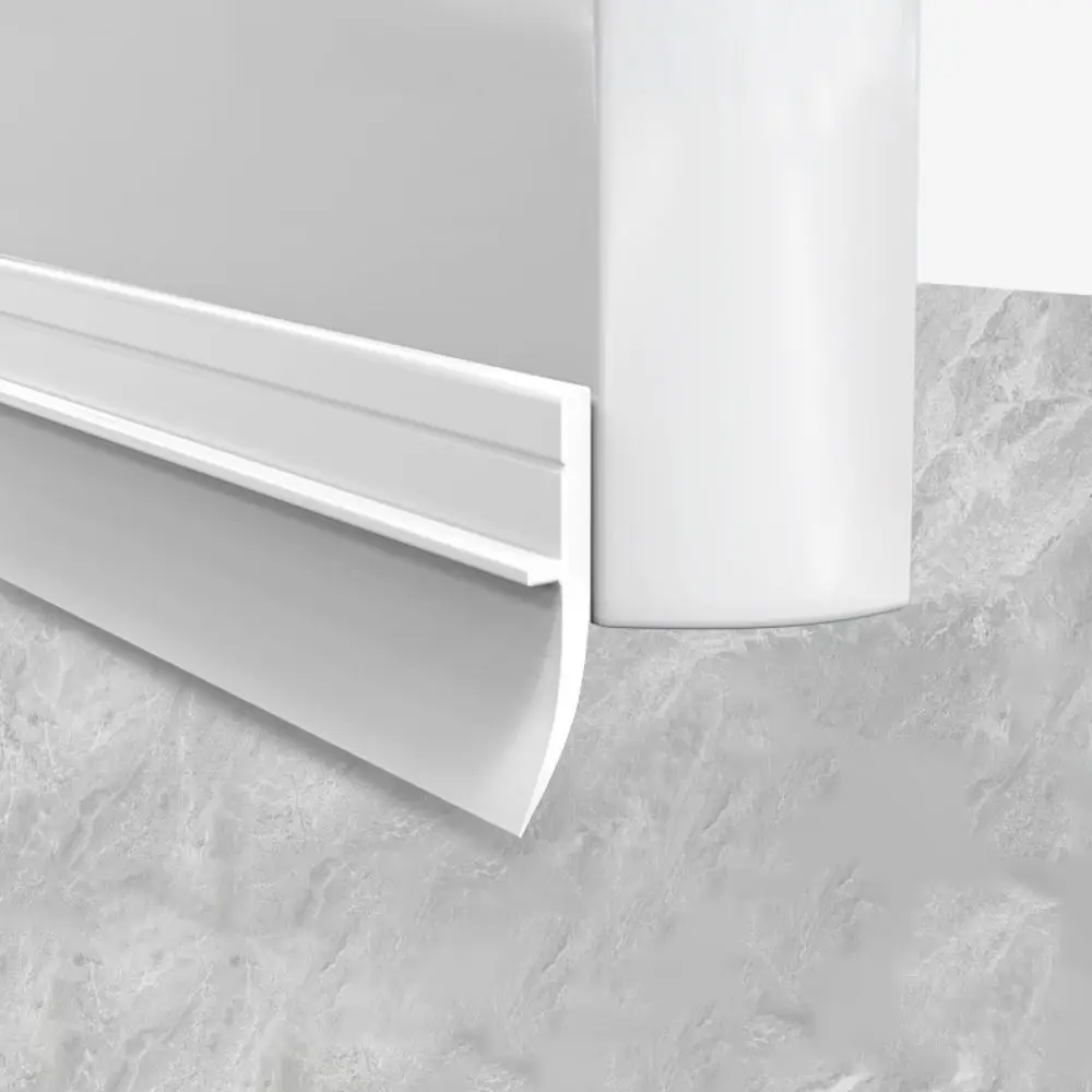 

Self-Adhesive Door Bottom Seal Soundproof Weatherstrip Waterproof Seal Strip Plastic Solid Color Storm Plug Door Kitchen