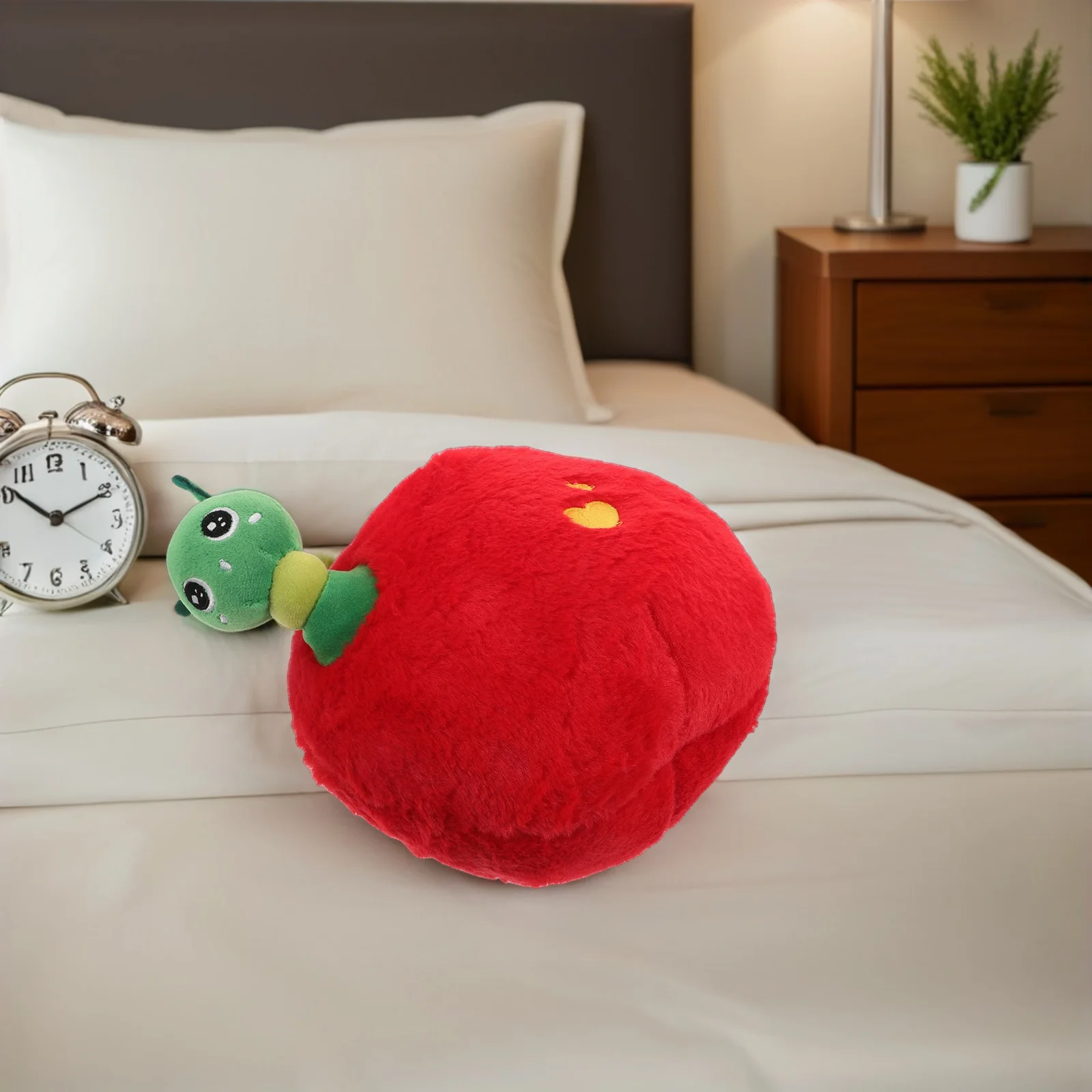 

Realistic Fake Fruit Apple Design Comfortable Cushion for Living Room Sofa Bedroom Floor Seat Backrest Decorative Kawaii Chair