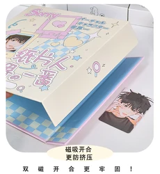 Cute Girl Binder A5 Photocard Holder Kpop Idol 3inch 4grid Photo Collect Book Loose leaf Album