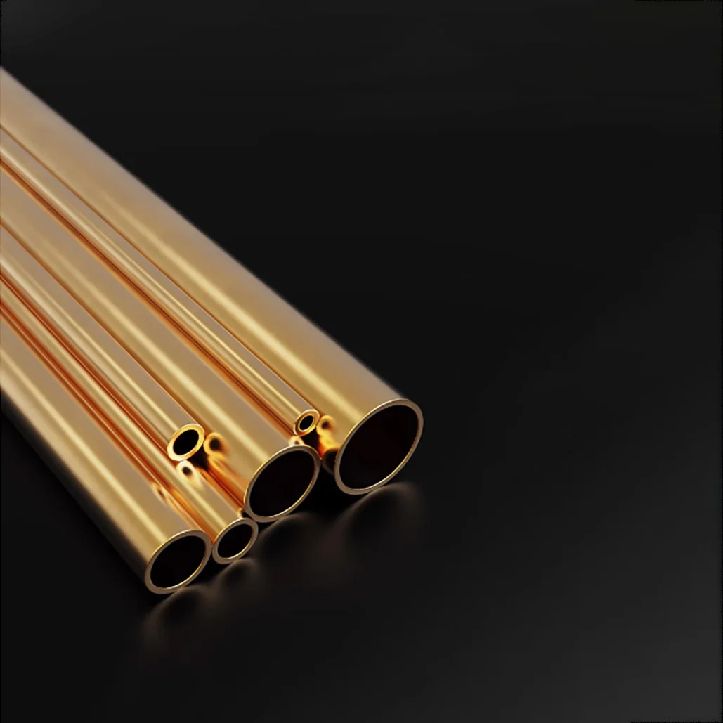 H62 Brass Tube/Hollow Copper Tube/Environmentally Friendly Copper Tube, Outer Diameter 12mm-50mm