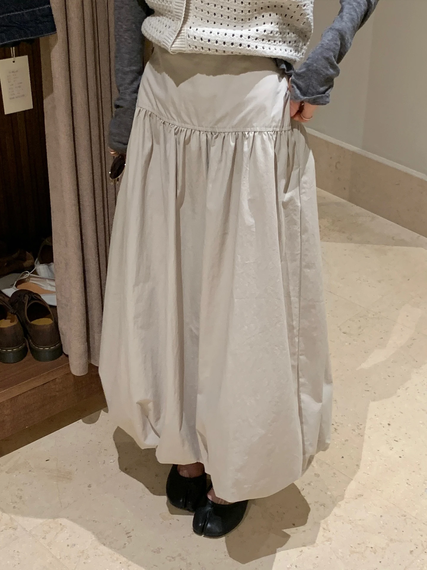 

Юбка миди BRIVIN в корейском стиле с высокой талией и цветочным принтом, женская, весна 2026, новая, расклешенная, универсальная