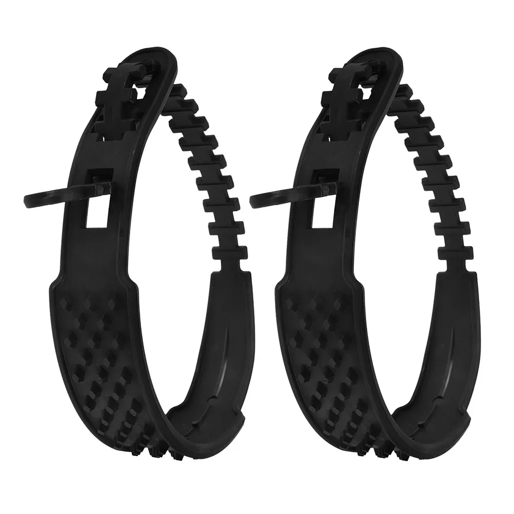 

2 шт. противоскользящие цепи для автомобилей, грузовиков, мотоциклов, зимние цепи для шин, противоскользящие цепи для снега и льда, универсальные, легко устанавливаются, черные