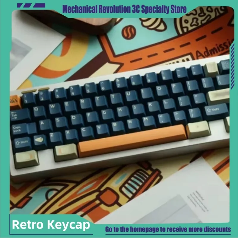 

GMK inception Theme Keycap PBT Custom Retro Keyboard Cap Cherry Profile KeyCap Механическая клавиатура Игровые аксессуары