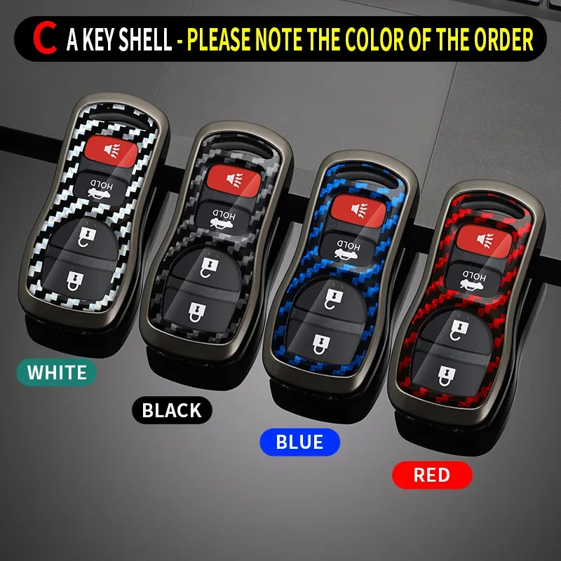 

Car Key Cover Case Cover For Nissan Tiida Sentra X-trail T30 Altima Frontier Armada Maxima For Infiniti QX56 JA60 FX35 Accesory