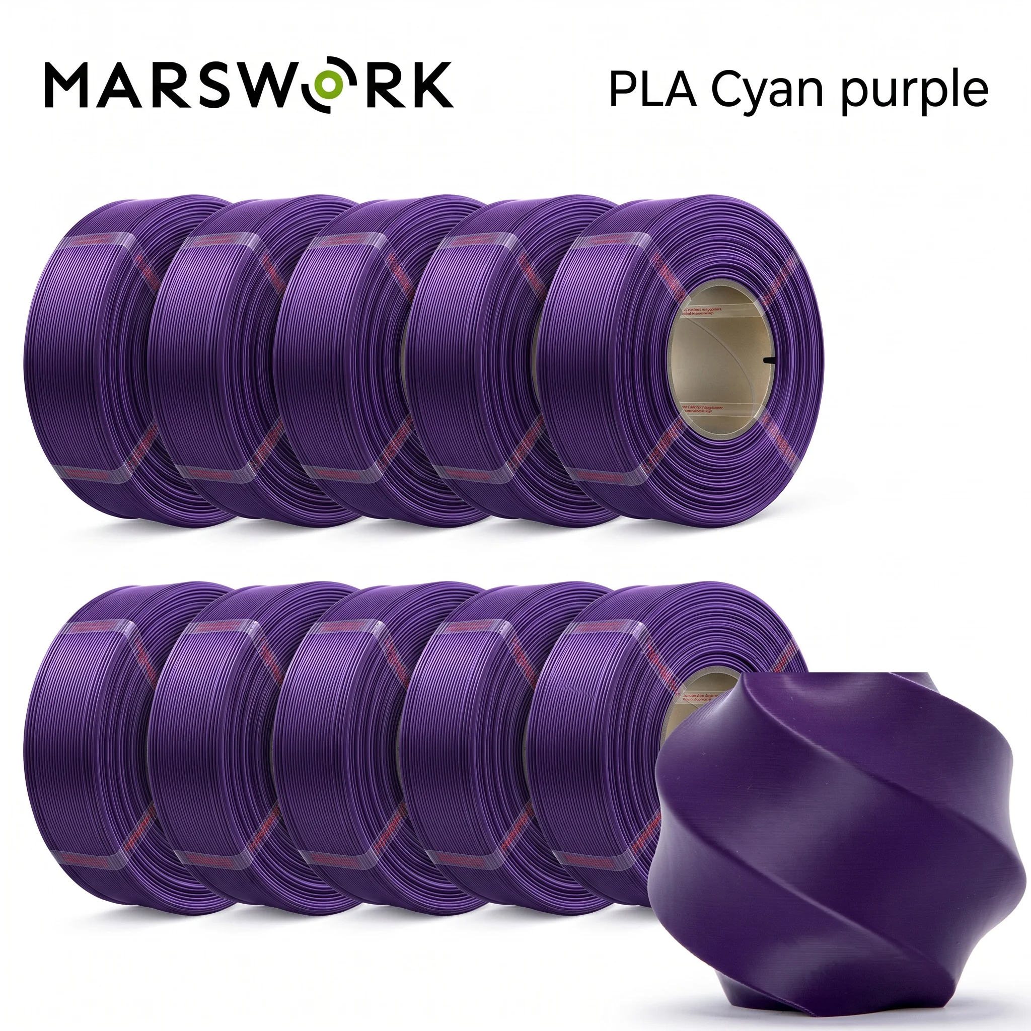 MARSWORK Basic 2.0 PLA Refills 10 packs (10kg)