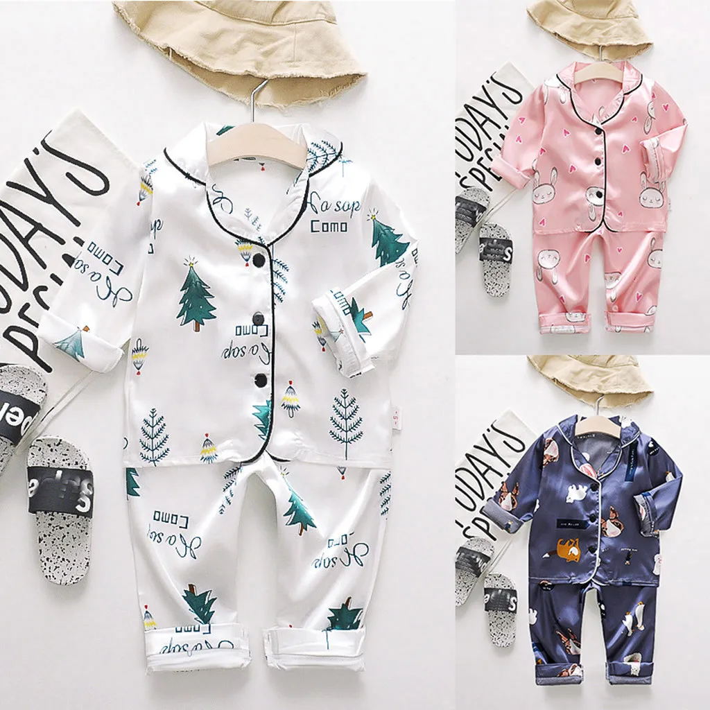 Printed Romper Baby Cute Jumpsuit Infant Long Sleeve Pajamas Set Kids Soft Outfit Toddler Sleepwear Clothes Newborn Jumpsuit T1