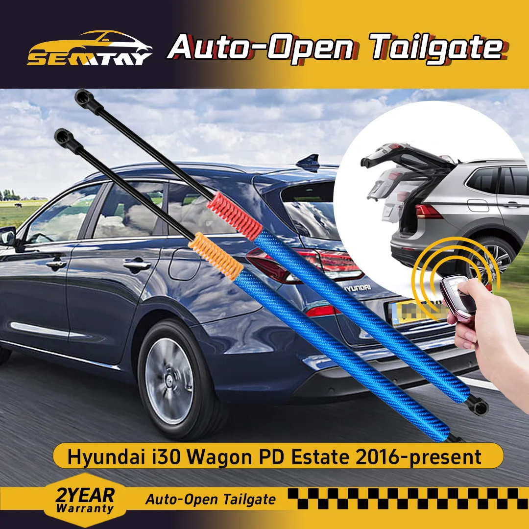 

Автоматические амортизаторы SEMTAY с пружиной для багажника i30 Wagon PD Estate 2016-н.в., задние опоры для подъема задней двери багажника