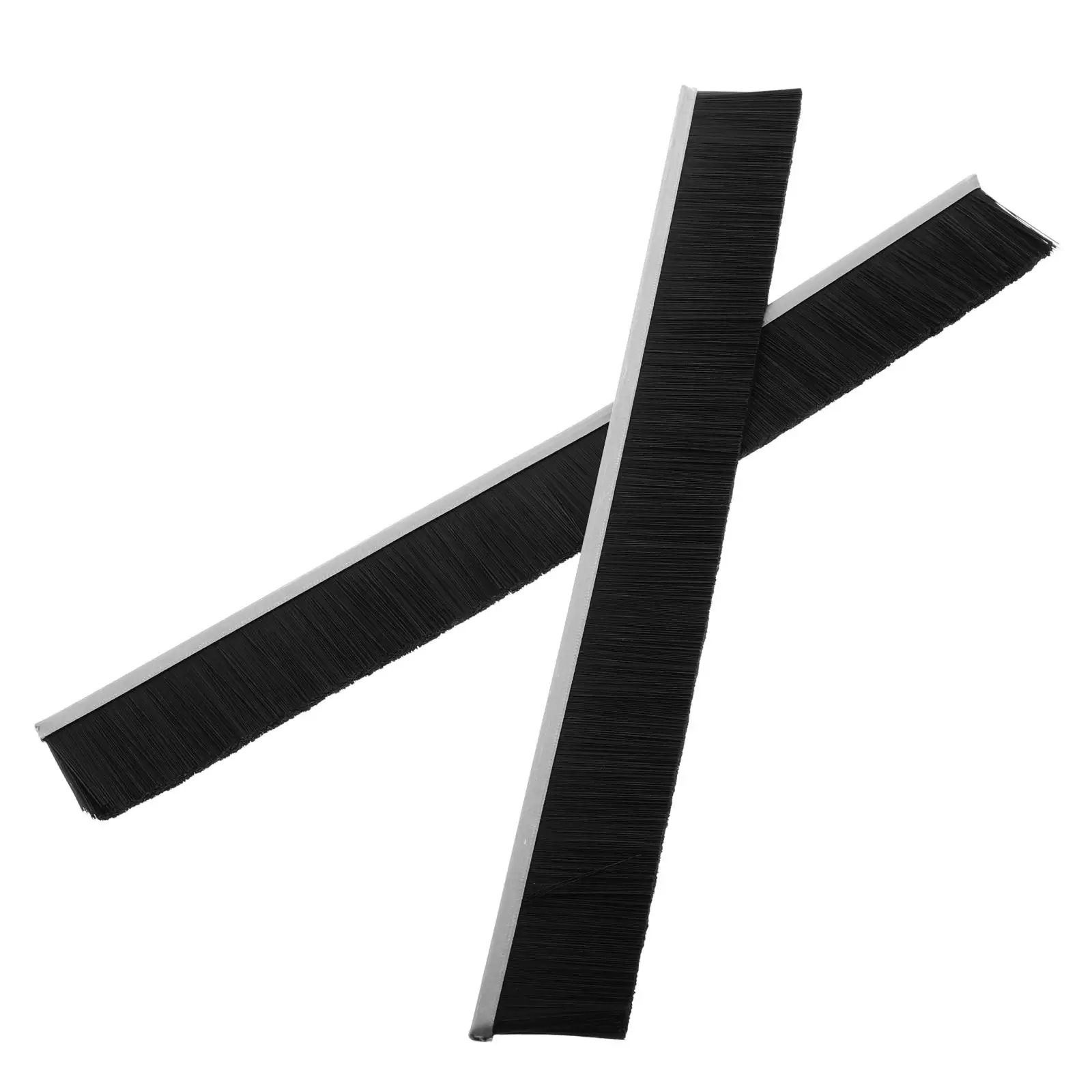 

2 Pcs Mailbox Cover Sealing Brush Cleaning Brushes Bristle for Wide Door Attachments Dust Removal