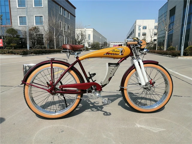 レトロな自転車インドのビンテージスタイル,自転車のペダル,26インチx 4.0,クラシックなバイク,ファッション,変更 - AliExpress