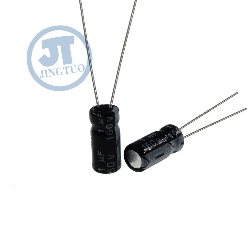 20pcs 1uF160V 160V1uF 1MFD 160WV 5*11mm Radial Aluminum Electrolytic Capacitor