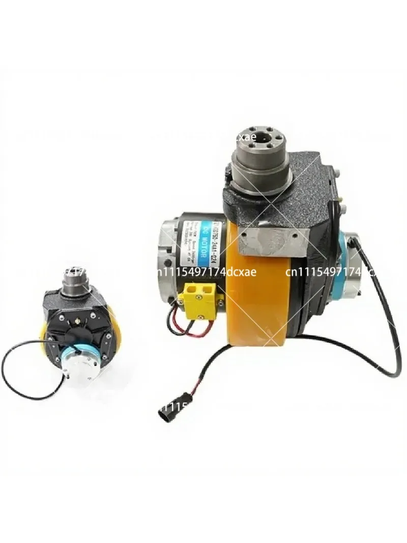 24V 750W Electric Pallet Jack Drive Motor, Replacement Traction Walking Motor for Pallet Truck