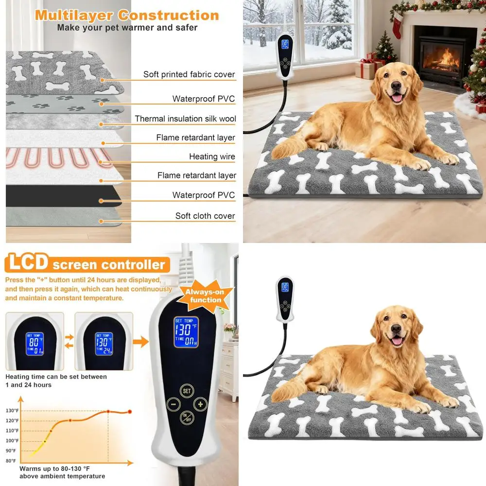 Large Xl Heated Dog… - image