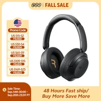 QCY H3S -56dB Adaptive ANC Over Ear Headphone Hi-Res LDAC Spatial Sound Wireless Earphone Bluetooth 6.0 Dual Driver 102H Headset