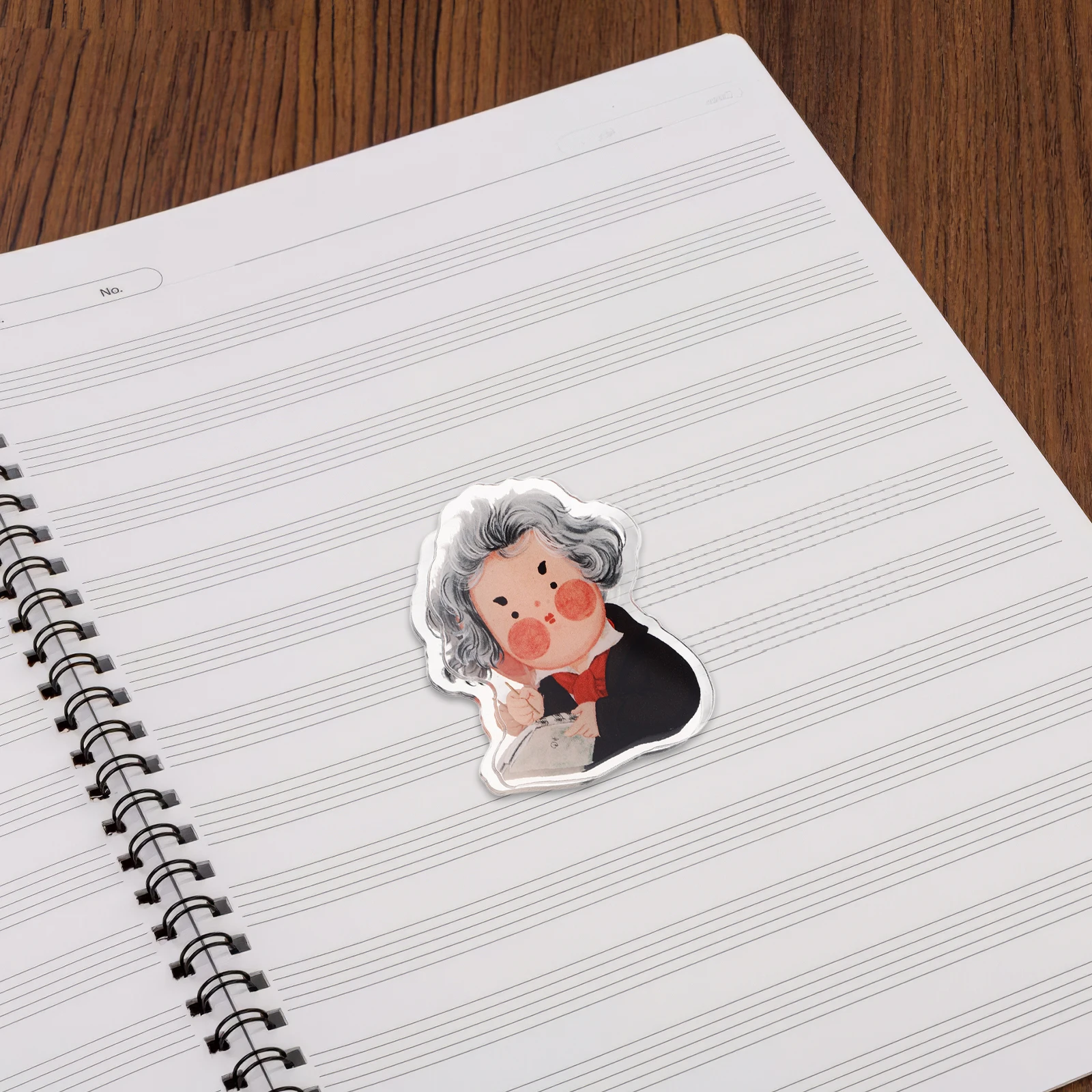

Cartoon Score Clip Markers Clips Violin Stave Book Practice Page Holder