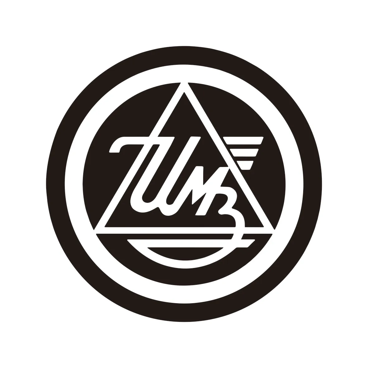 Ural Imz Funny Car Sticker - White/Black Vinyl Decals for Bumper & Window Styling, 10/15/20 cm Sizes