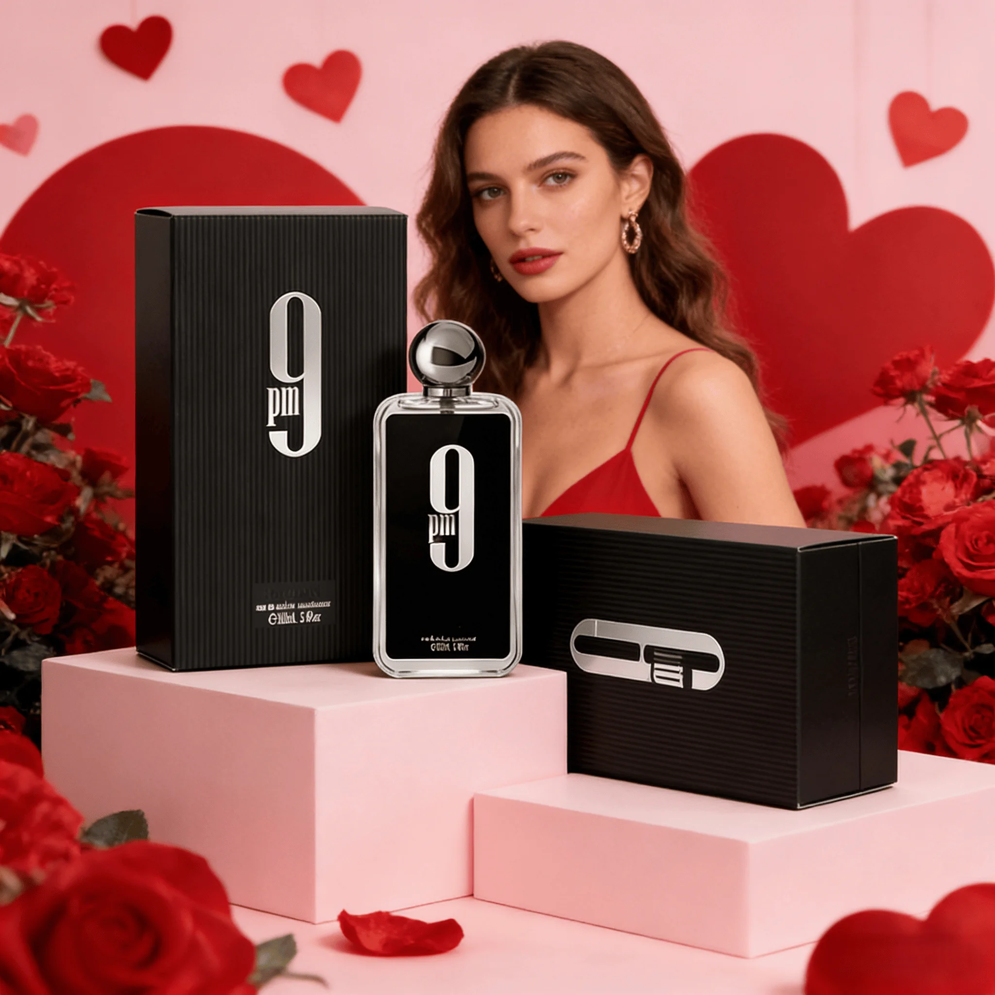 9PM EDP for Men 100ml, Top Arabian Cologne, Warm Vanilla Amber Aroma, High Quality Men's Light Eau de Toilette, Ideal Gift for