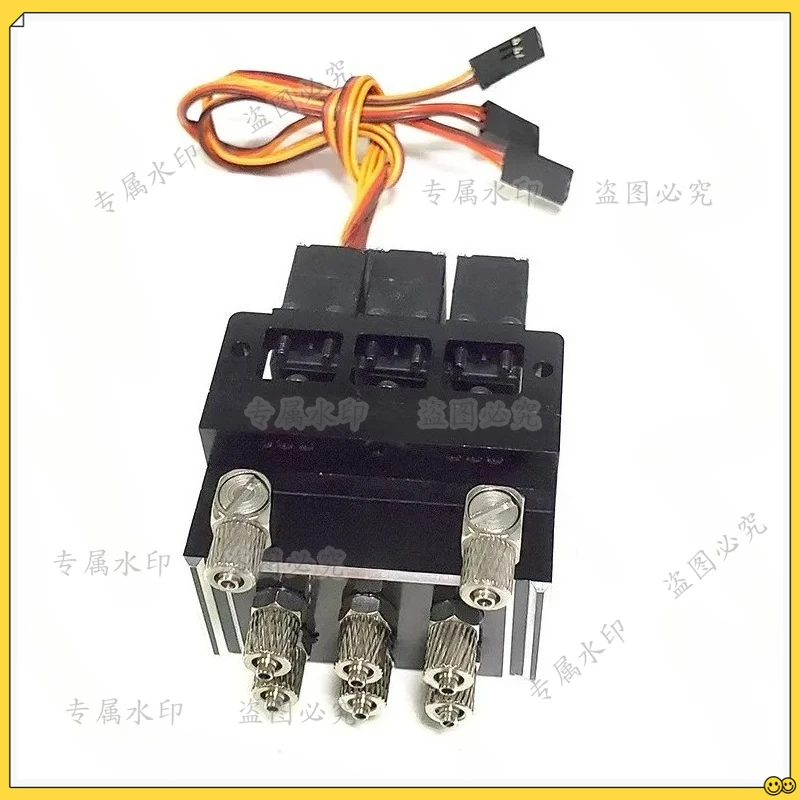

RC Model 3-way Hydraulic Directional Valve Model Excavator Hydraulic Valve Forklift Hydraulic Steering Valve Model
