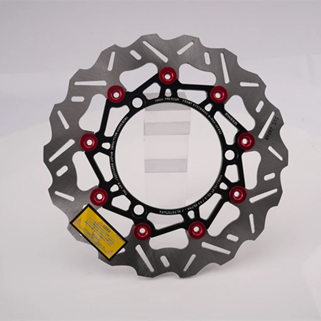 267MM Brake Disc For YAMAHA NMAX155 Floating Wave Disc CNC Aluminum Alloy Wave Rotor Caliper Adapter Kit 2017-2024