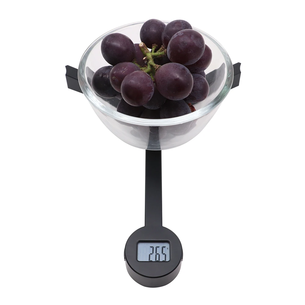 5kg/1g High Precision Folding Food Scale, Mini Digital Weighing Balance Foldable Kitchen Scale For Measuring Healthy Intake