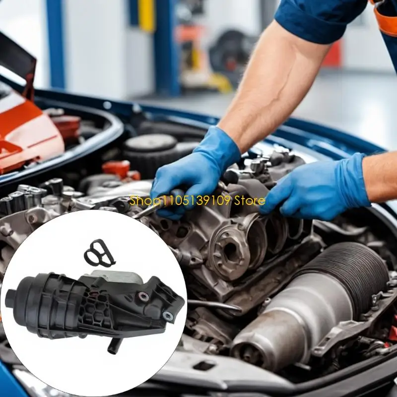 Unità abitativa avanzata per filtro olio e radiatori Aggiornamenti costruttivi in ​​ABS resistente calore Adatto per veicoli