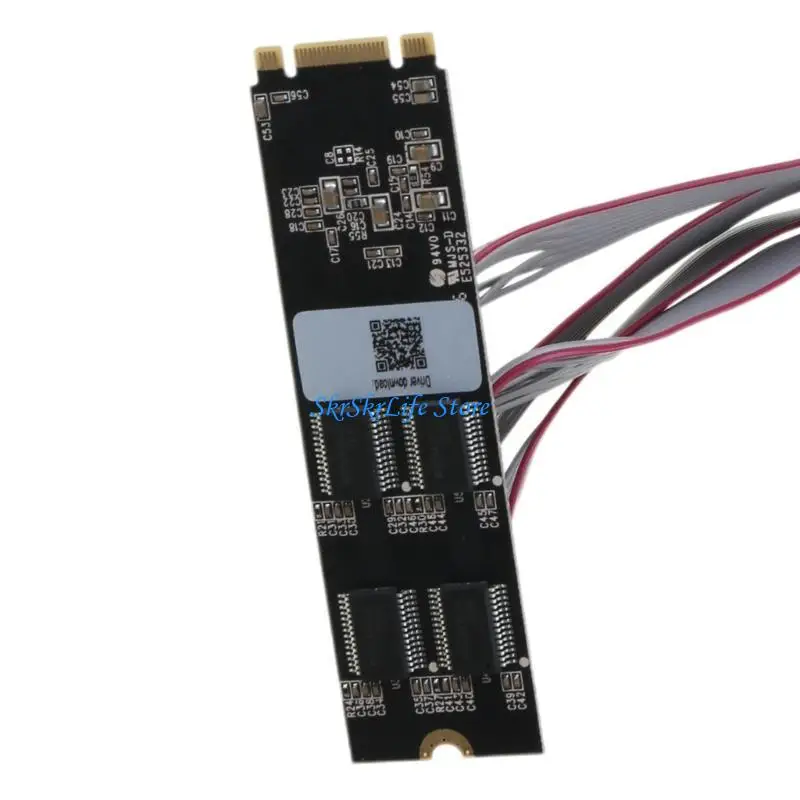 

E65E M.2 M-ключ до 4 порта RS232 Серийная карта M.2 M-ключ до 4 портов серийный RS232 Распансионная карта карта COM-контроллер